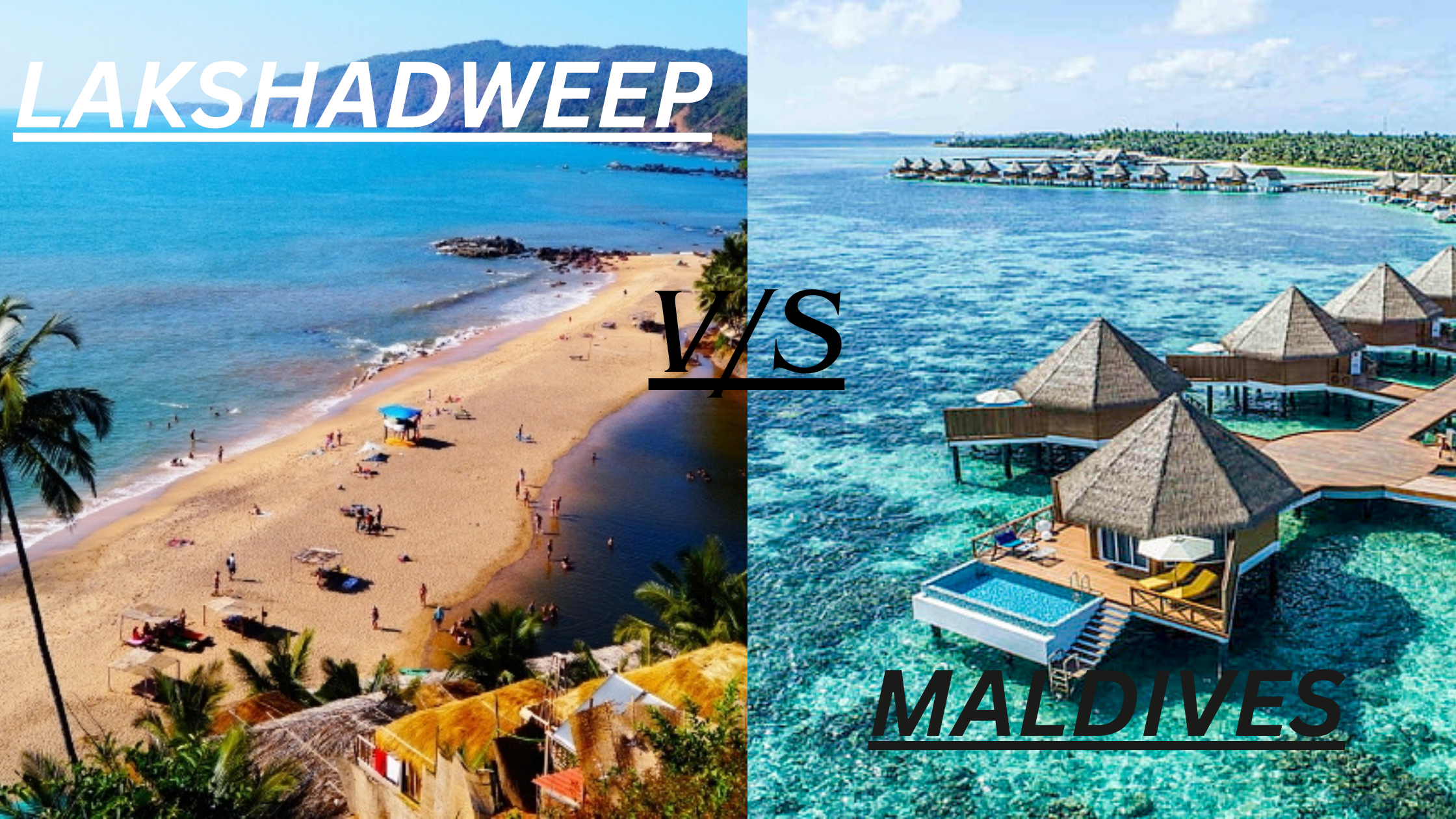 Maldives vs Lakshadweep